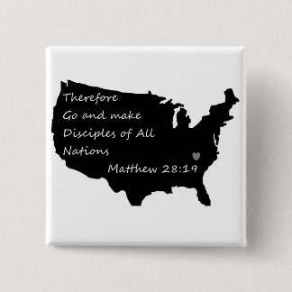 Missionary 2 Inch Square Button
