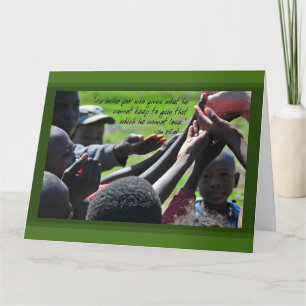 Missionary Jim Elliot Quote Greeting Card