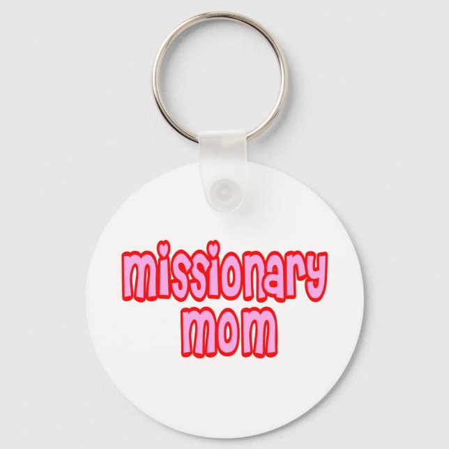 Missionary Mom Keychain (Front)
