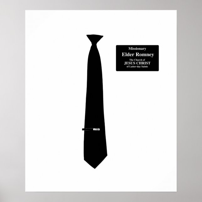 Missionary Romney Costume Poster (Front)