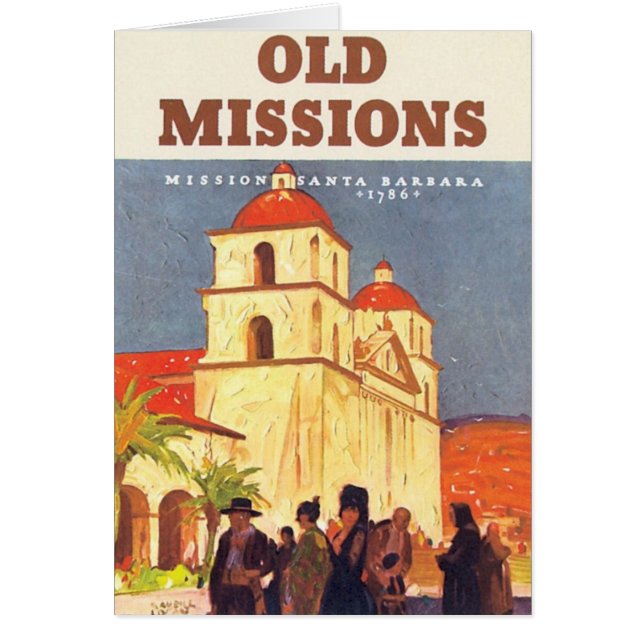 Missions vintages Santa Barbara (Devant)