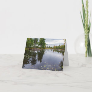 missisquoi river through wildlife refuge card