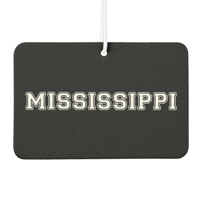 Mississippi Air Freshener (Front)