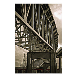 Mississippi Bridges Trusses Photo Print