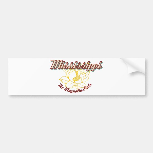 Mississippi Bumper Sticker (Front)