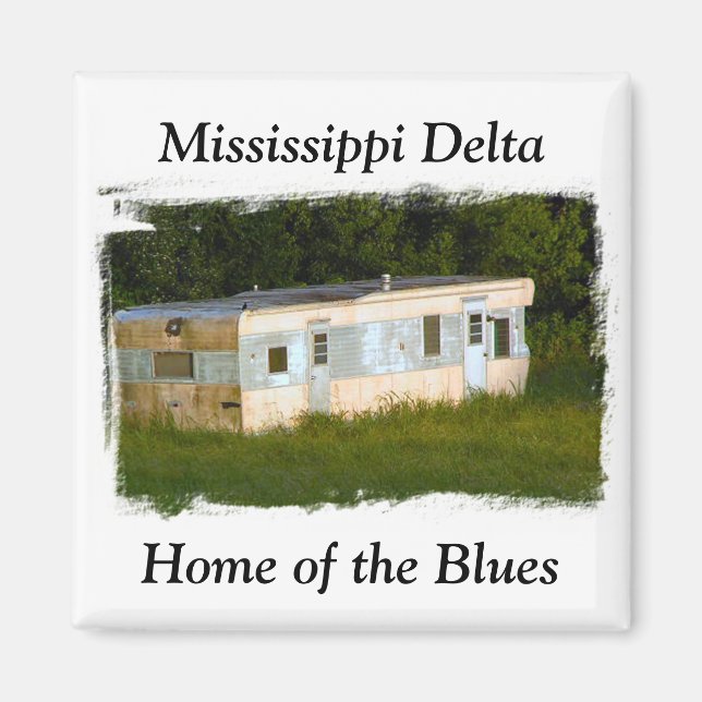 Mississippi Delta Magnet (Front)