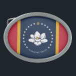 Mississippi Flag - New Magnolia Flag Belt Buckle<br><div class="desc">New Mississippi flag,  also known as Magnolia flag was adopted in 2020. Here you can find awesome Mississippi Flag gift ideas,  New Magnolia flag souvenirs and amazing gift ideas for Mississippi patriot.</div>