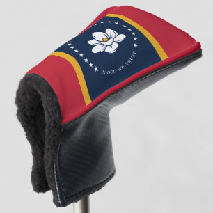 Mississippi Flag - New Magnolia Flag Golf Head Cover