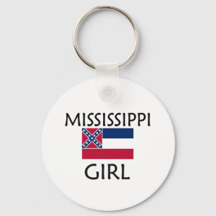 MISSISSIPPI GIRL KEYCHAIN