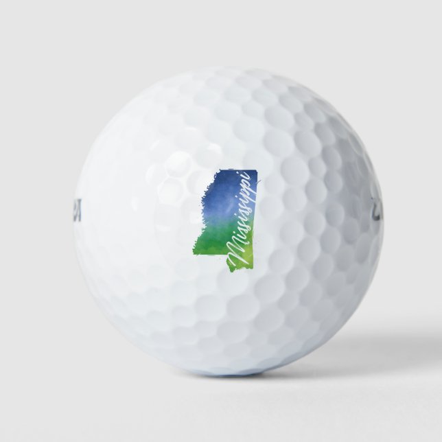 Mississippi Golf Balls (Front)