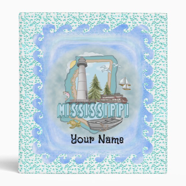 Mississippi Lighthouse binder (Front)