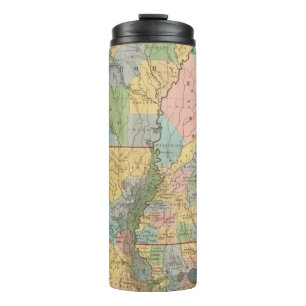 Mississippi, Louisiana, Arkansas Thermal Tumbler
