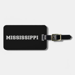 Mississippi Luggage Tag
