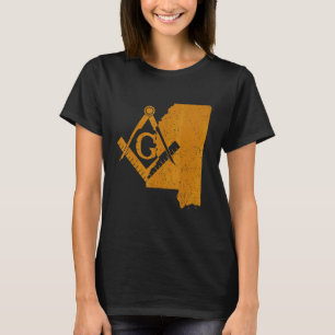 Mississippi Masons Grand Lodge Freemason Father's  T-Shirt