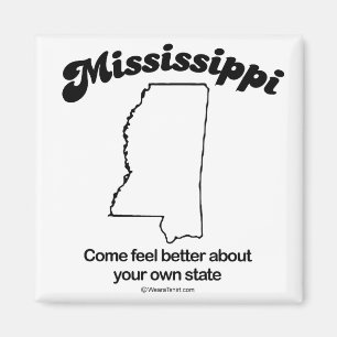 MISSISSIPPI - "MISSISSIPPI STATE MOTTO" T-shirts a Magnet