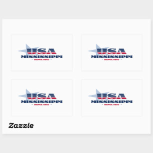 Mississippi My Home State Sticker