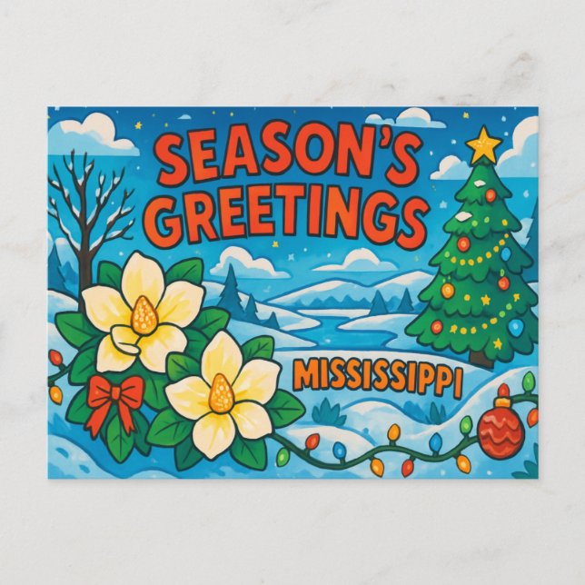MISSISSIPPI Postcard (Front)