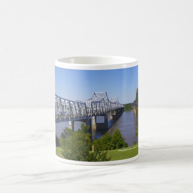 Mississippi River Bridge Mug (Center)