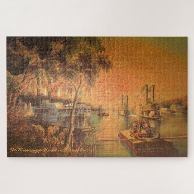 Mississippi River Large Puzzle (Horizontal)
