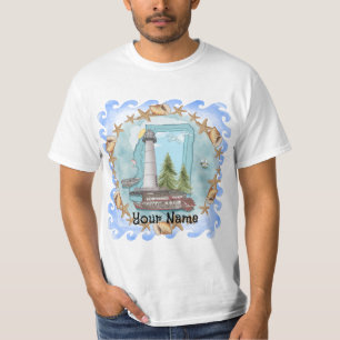 Mississippi Shells Lighthouse T-Shirt