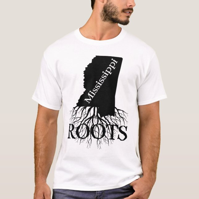 Mississippi State Roots Women's or Men's Shirt (Front)