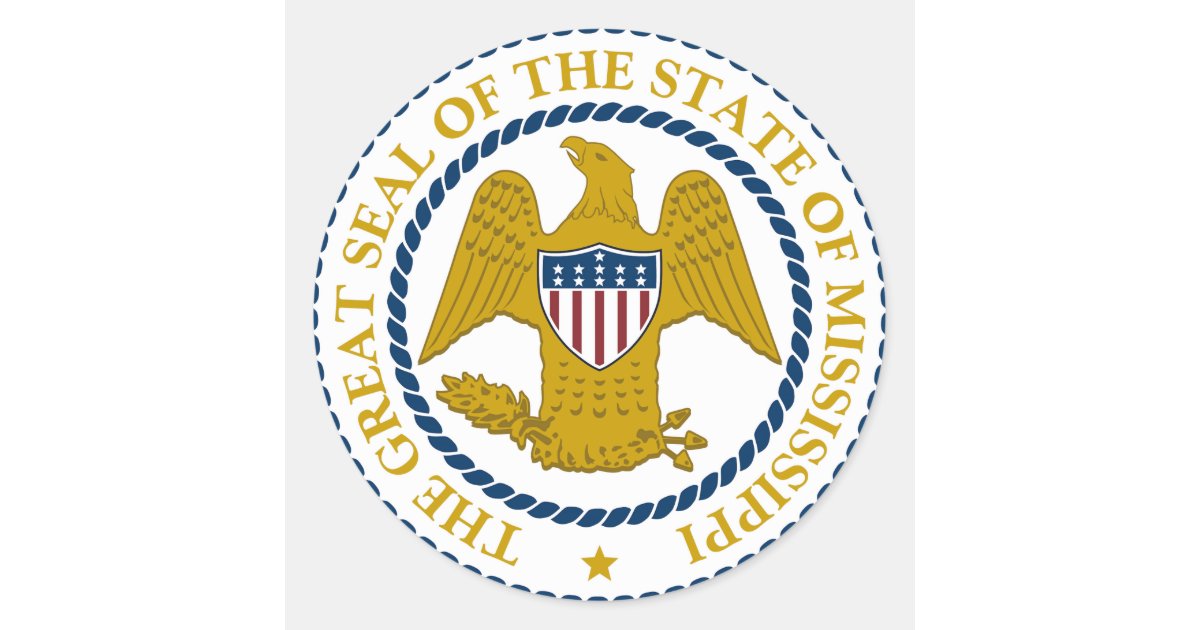 Mississippi State Seal | Zazzle