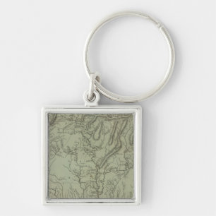 Mississippi Territory Keychain