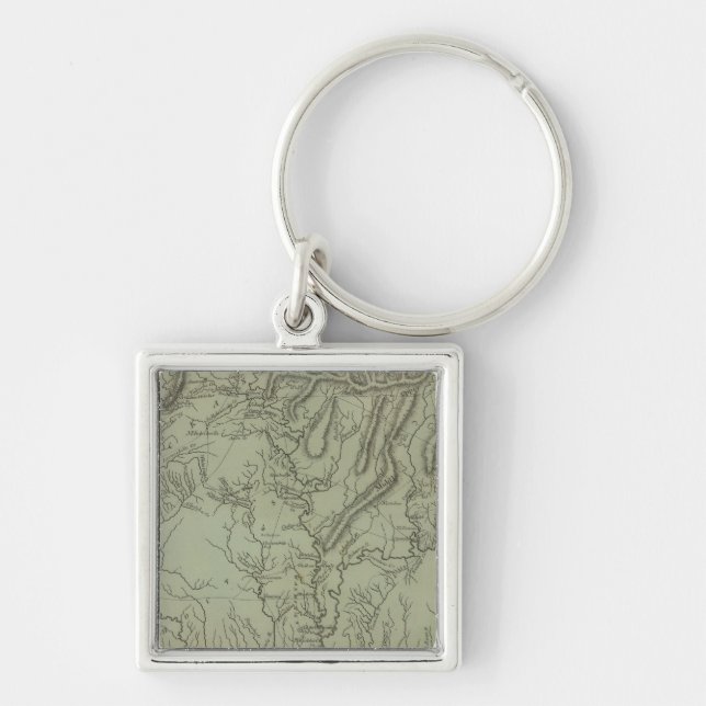 Mississippi Territory Keychain (Front)