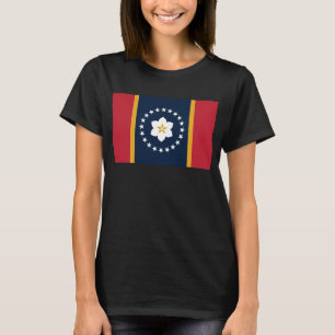 Mississippi: The Magnolia US State Flag T-Shirt