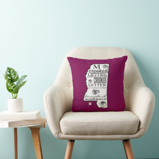 Mississippi  throw pillow