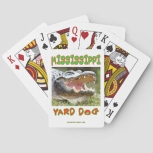 MISSISSIPPI YARD DOG PLAYING CARDS