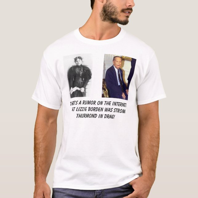 misslizzieborden, Strom Thurmond, There's a rum... T-Shirt (Front)