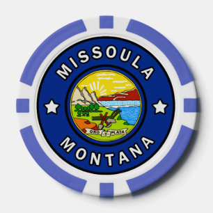 Missoula Montana Poker Chips