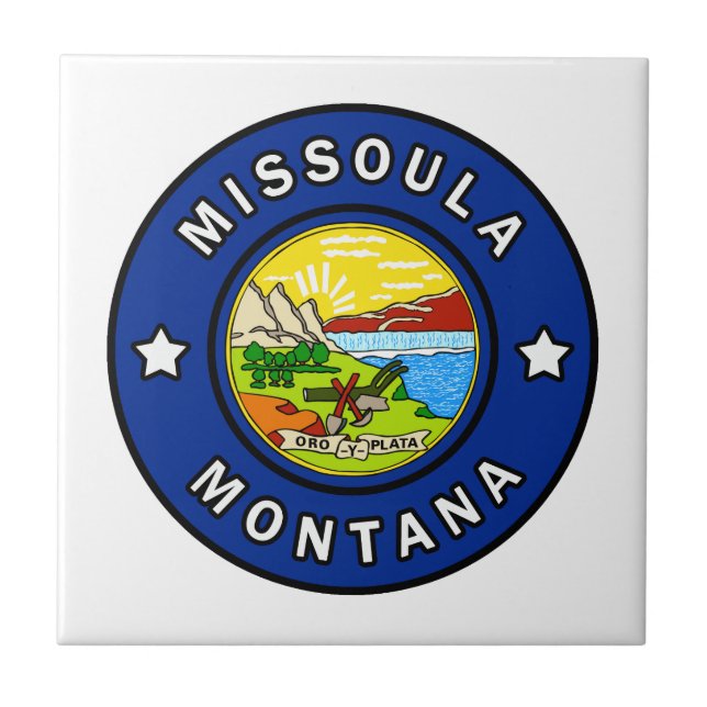 Missoula Montana Tile (Front)