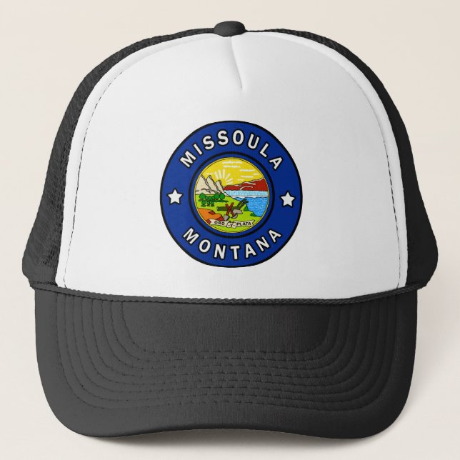 Missoula Montana Trucker Hat (Front)