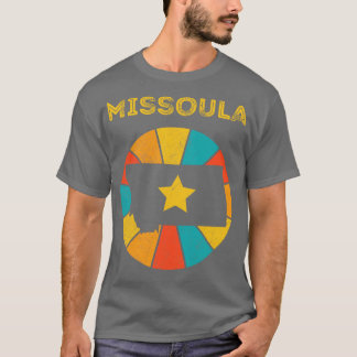 Missoula Montana Vintage Distressed Souvenir 1 T-Shirt