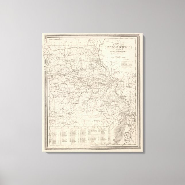 Missouri 2 canvas print (Front)