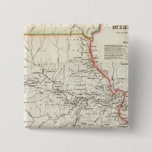 Missouri 2 inch square button