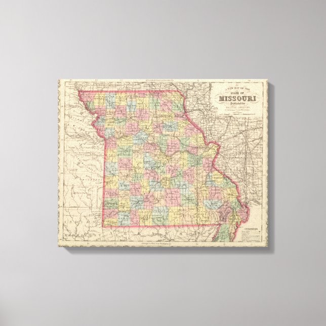 Missouri 4 canvas print (Front)