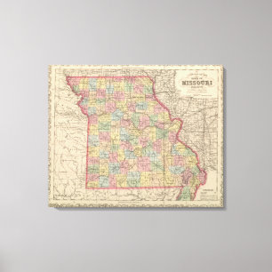 Missouri 4 canvas print