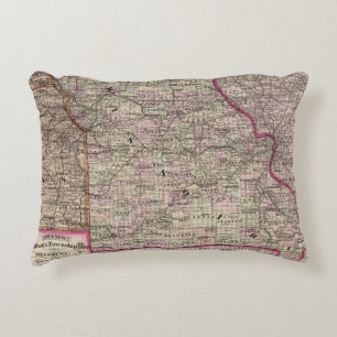 Missouri 7 decorative pillow