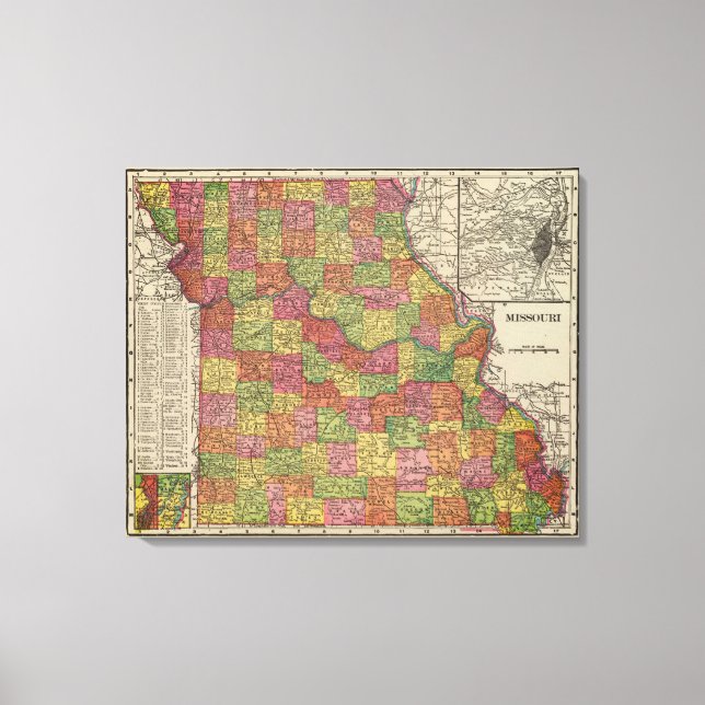 Missouri 8 canvas print (Front)