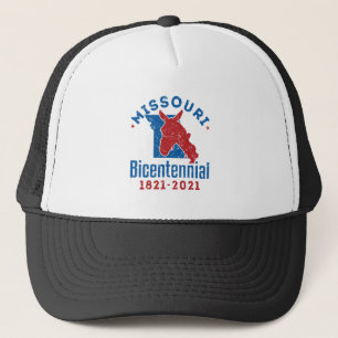 Missouri Bicentennial 200th Anniversary 2021 Mule Trucker Hat