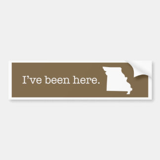 Missouri Bumper Sticker