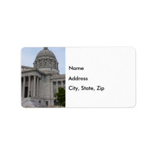 Missouri Capitol Address Labels