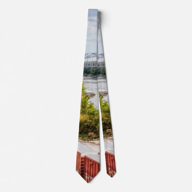 Missouri Capitol View Neck Tie (Front)