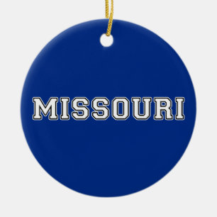 Missouri Ceramic Ornament