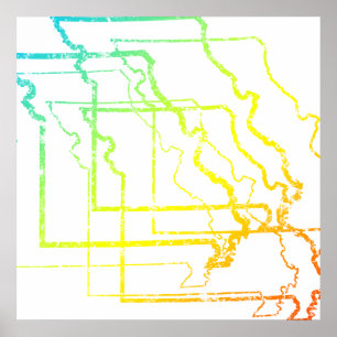 missouri chill blur poster