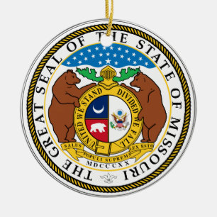 Missouri Christmas Ornament