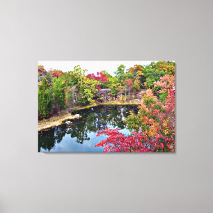 Missouri Fall Photograph Canvas Print